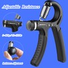 Duomspiace Grip Strength Trainer Hand Grip Strengthener Forearm Exerciser and