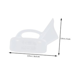 Healeved 2pcs Large Capacity Urinal for Elderly Hospital Bedside Pee Bottle for Bedridden Patients and Disabled Individuals Ergonomic Design for Comfort and Convenience