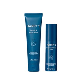 Harry's Beard Grooming Kit for Men, 5.1 Fl. Oz Wash and 3.4 Oz Conditioning Spray, Beard Care Kit