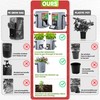 [Upgraded] 4Pcs 15-Gallon Potato Grow Bags with Unique Harvest Window,
