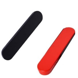 Metal Ballpoint Pen Case, 2 Pack Pen Gift Boxes Metal Ballpoint Pen Case Pencil Holder, Fountain Pen Box Jewelry Empty Case with Cushion, Ideal Gift for Writers and Professionals(Black， red)