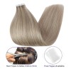 Fshine Extensiones De Cabello Humano 50gr 14in 18 Ash Blonde