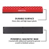 EMENTOL 1/4" Magnetic Bits Holder - Red, 43PCS Hole, Bit