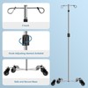 Konmee IV Poles IV Stands 2 Hooks 4 Legs Portable