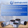 POLYGUARD Term Flashing Termite Barrier 12" x75' Roll. Non Chemical,