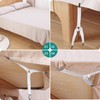 GeeRic 8 Pcs Bed Sheet Clips, Anti-Slip Clips, Duvet Clips,