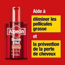 Alpecin Caffeine Shampoo Double Effect, 200 ml + Alpecin Caffeine Liquid, 200 ml (Anti Hair Loss Shampoo & Anti-Dandruff + toner)