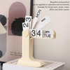 Xiuganpo Flip Calendar Desk Ornament, Advanced Design Stress Relief Flip