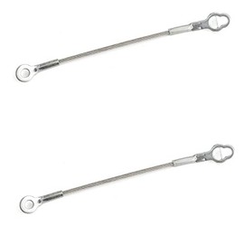 DUDUBUY 2 Pack Tailgate Cables Tail Gate for Polaris 2005-2016 Ranger 500 700 800 900D 7081445 7081215