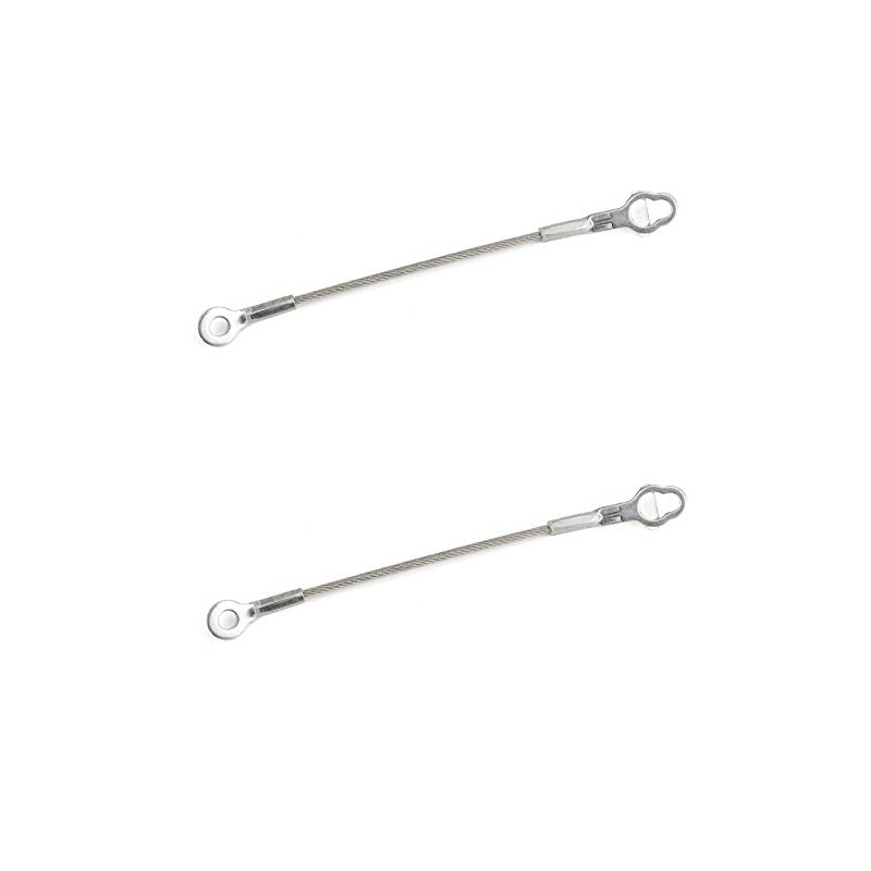 DUDUBUY 2 Pack Tailgate Cables Tail Gate for Polaris 2005-2016