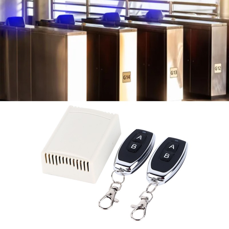 Universal Garage Door Remote Switch 12V 2CH 433Mhz Wireless CW