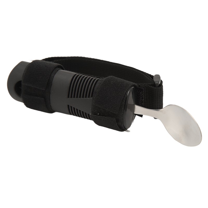 Adaptive Eating Utensils Slip Resistant Handle Parkinson Eating Spoon for