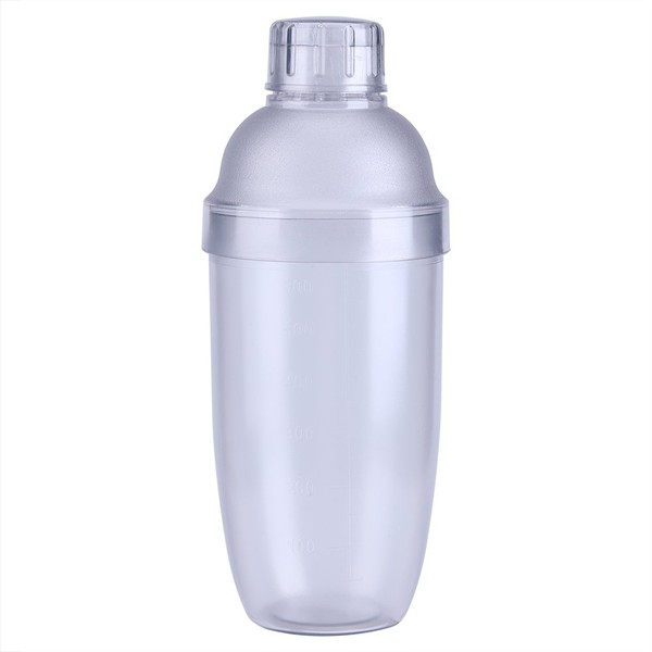 700ml Cocktail Shaker - Resin Reusable Cocktail Shaker Plastic Mixer with Measurement, Cocktail Mixing Pot Milk Tea Bottle Home Cocktail Lovers Bartender Tool