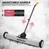 36-Inch Rolling Magnetic Sweeper | 40-Inch Telescoping Magnetic Pickup Tool