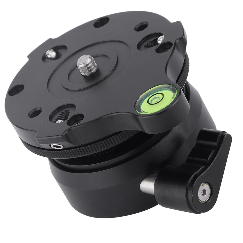 Tripod Head DY‑60N Tripod Leveling Base Leveler Adjusting Plate for