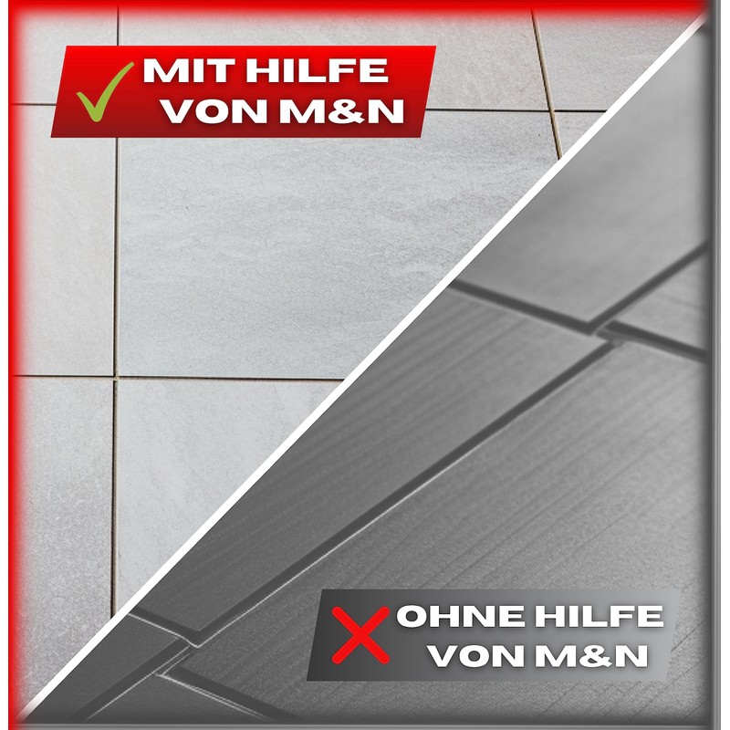 M&N Tile Levelling System Set 1 mm, 1.5 mm, 2