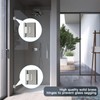AatrixQuayn 90 Degree Glass Shower Door Hinges Heavy Duty Solid