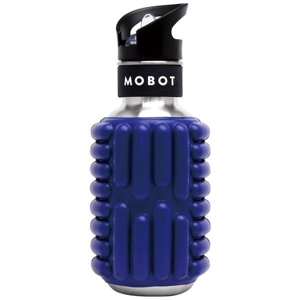 MOBOT MBZ-2-04 Foam Roller Water Bottle, 23.7 fl oz (700 ml), Ocean