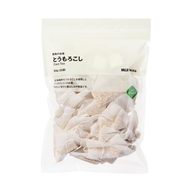 Muji 15261635 Large Bag Grain Tea Corn, 2.9 oz (84