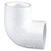 2" x 1-1/2" Socket PVC Reducing 90 Degree Elbow