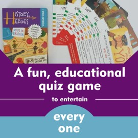 History Heroes: WORLD WAR I - History Quiz Card Game for Kids, Adults, Game Night - Family Friendly Game About World War I - Educational Conversation Game