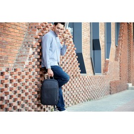 Lenovo 16” ECO Laptop Backpack - B210 - Travel Pack for Laptop or Tablet, Durable, Water-Repellent, Made from Recycled Material, Lightweight, Sleek Design for Travel, Business, Casual Backpack - Black