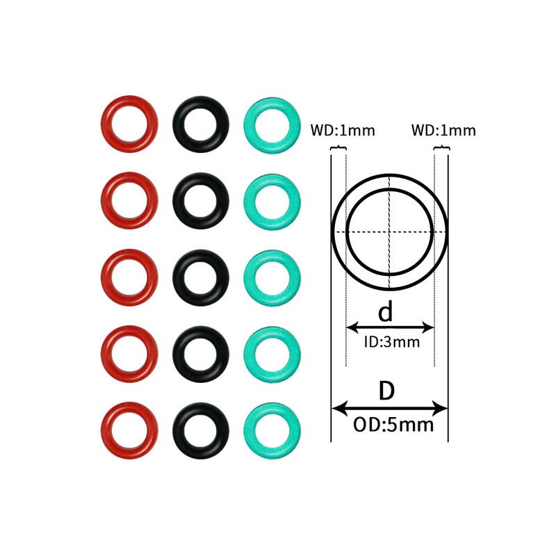longbowmaker O-Ring for Arrowhead Archery Replacement O Rubber Rings Seal