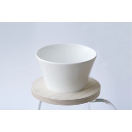TORCH Coffee Dripper (1 to 2 People) Mountain Dripper White Mat