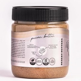 Pecan Butter Crema de Nuez Pecana Sin Azucar Sin Sal 100% Natural
