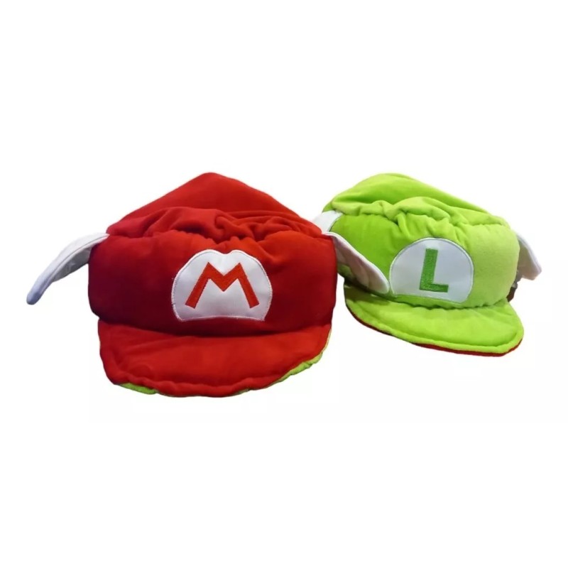 Dasore Gorro Boina Reversible Mario Bros / Luigi