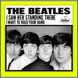 The Beatles- I Want To Hold Your Hand  45 Picture Sleeve #1- Record Not Included