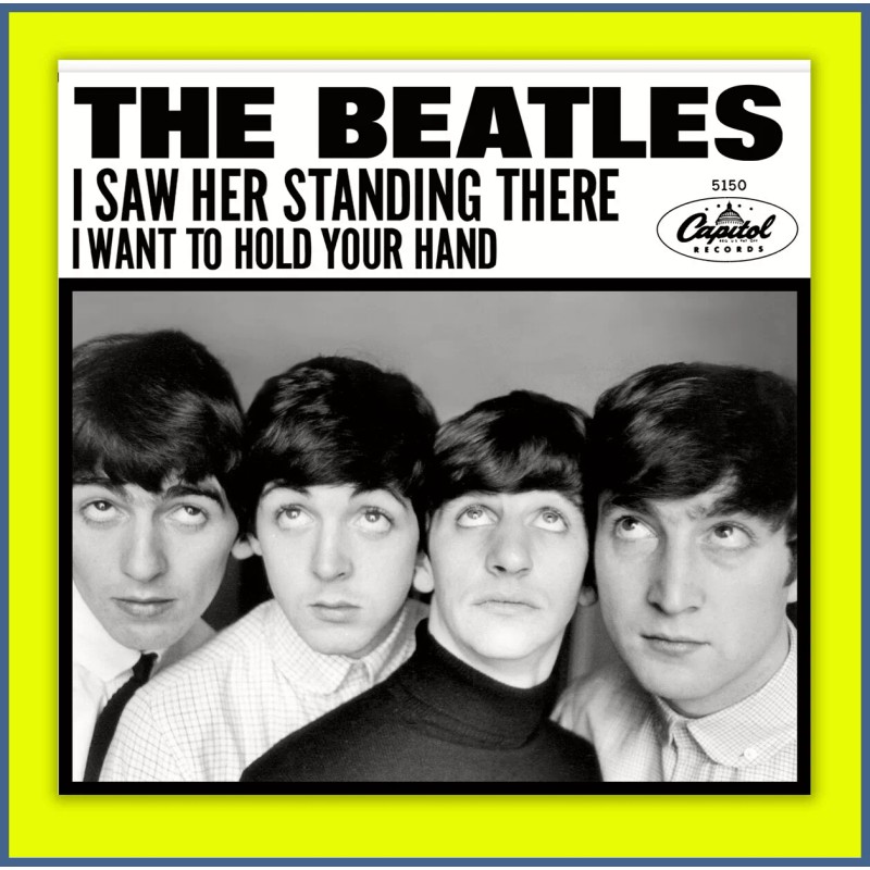 The Beatles- I Want To Hold Your Hand 45 Picture