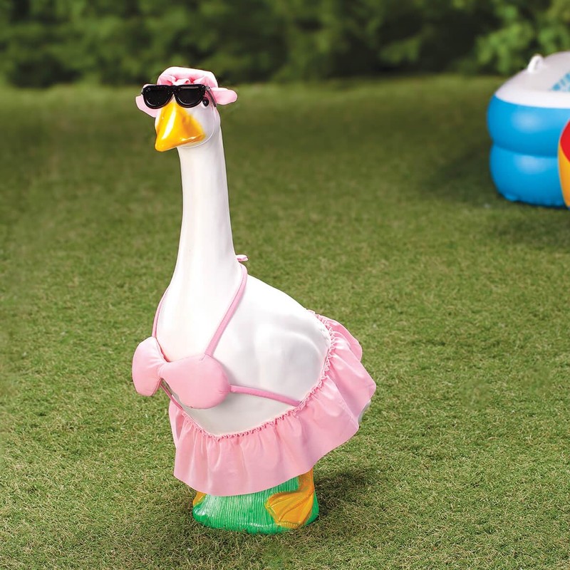 Fox Valley Traders Gaggleville Bikini Goose Outfit, Fits Large 23"