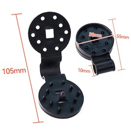 Wopanxye 40pack Shade Cloth Clips, Reusable Heavy Duty Sunshade Cloth Fixing Hoops, Detachable Plastic Round Lock Grip Shade Net Tarp Clamps for Garden Greenhouse Outdoor Netting Shade Fabric Hangers