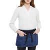 Aiden Brothers 100% Cotton Denim Unisex Waist Apron, 7 Pockets