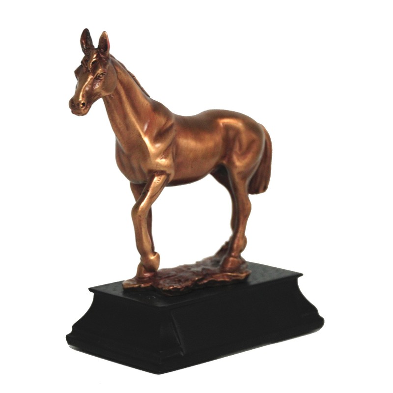 Copper Horse Sculpture