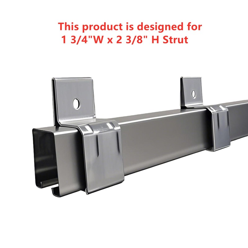 YOVXKAN Heavy Duty Box Rail Hanger Bracket with Bolts, Barn