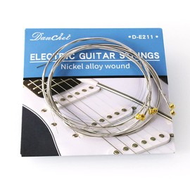 Danchet E211 Nickel Wound Electric Guitar Strings, Regular Light (1 Set)