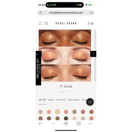 Bobbi Brown, Eyeshadow Long-Wear Cream Stick, Golden Pink, 0.03oz/0.9g