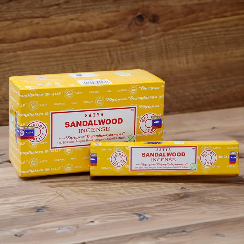 VIE Satya Incense Sticks, 4 Packs x 15g, with Incense