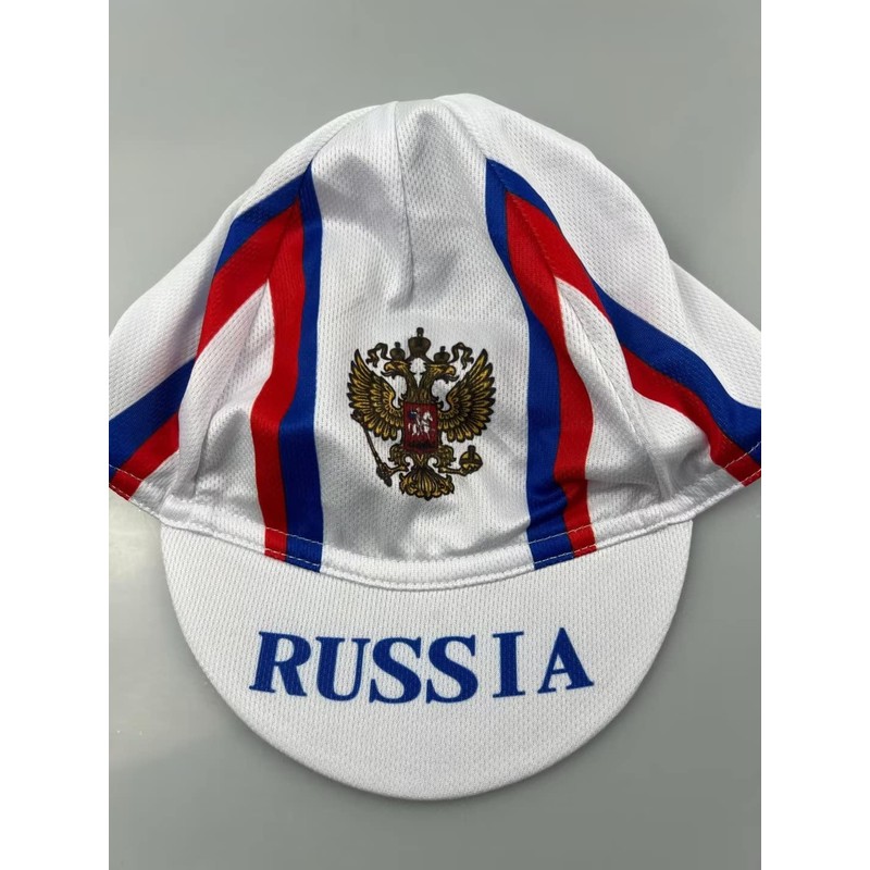 BikingBros MTB Russia Cycling Cap - Polyester Road Cycling Hat-Under