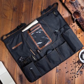 FRECOLSH Cleaning Apron for Housekeeping, Work Aprons for Women with Pockets for Cleaning Supplies,Tool Apron,Work Apron