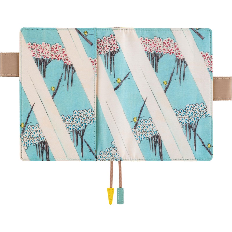 Almost daily notebook original (A6) notebook cover Geishido/Bijutsukai (ferryboat)