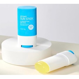 Clear UV Protection Sun Stick SPF 50+ PA++++, Non-Greasy Matte Finish, Portable Stick Type for Face & Neck, Lightweight Skincare Balm 15g