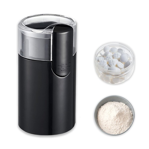 Electric Pill Crusher Grinder, Grind The Medicine and Vitamin Tablets of Different Sizes into Fine Powder-Pill Grinder for Elderly, Children or Pets, Pill Cutters for Small or Large Pills
