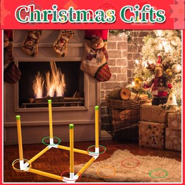 Lbsel Ring toss game for kids, outdoor games for adults and family, lawn games, backyard games, for boys and girls, suitable for 3+ years old children and adults