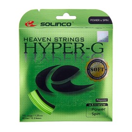 Solinco Hyper g Soft Tennis String Hyper g Soft String Set, 40ft/12.2M, 16L
