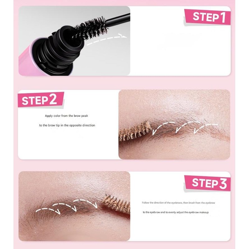 1PC Rock Sweet Eyebrow Mascara Eyebrow Concealer Color, Golden Light