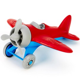 Green Toys Airplane - BPA Free, Phthalates Free, Red Aero Plane for Improving Aeronautical Knowledge of Children. Toys and Games
