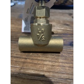 Everbilt BRAND NEW Everbilt Brass Stop & Waste Valve 1/2" 869 142